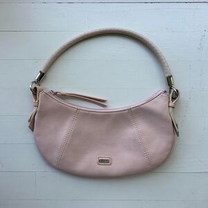 Vintage Y2K Nine West Ballerina Pink Mini Shoulder Bag Purse Coquette